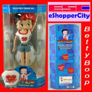 Betty Boop I Love New York Doll Barbie Type Figure New  