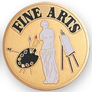  Fine Arts Painting Sculpture Insert / Award Medal