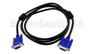 5FT SVGA VGA Monitor M/M Male To Male Extension Cable  