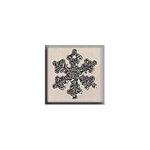 Mill Hill Glass Treasures Small Snowflake Crystal Bright