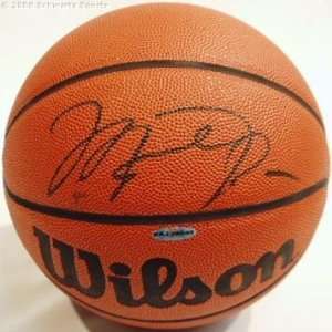 Michael Jordan Signed Wilson Basketball 