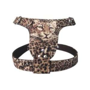  Faux Leopard Harness