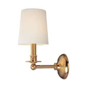 Hudson Valley Lighting 181 AGB Gibson 1 Light Sconces in Aged Brass