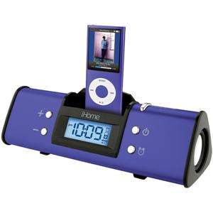 iHome iH16 Portable Speaker System for iPod (Lilac)  