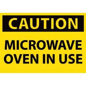  SIGNS MICROWAVE OVEN IN USE