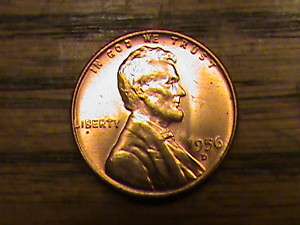 United States 1 cent 1956   D BU  