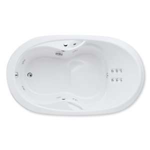  International Designer Oval Hydrotherapy Drop In Tub