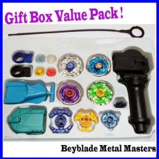 RARE BEYBLADE TOP RAPIDITY METAL FUSION FIGHT MASTER Masters SET B NEW