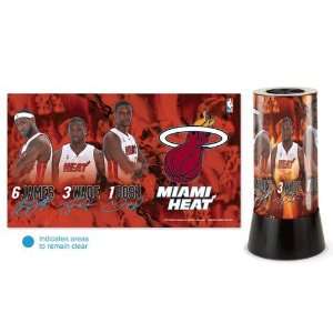  NBA Miami Heat Lamp Players