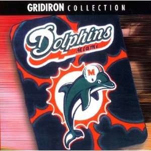   Biederlack NFL GridIron Stadium Throw   Miami Dolphins