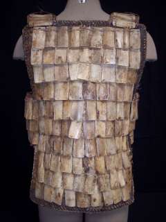 Mid 20th C. Indonesian Bone Body Armor  