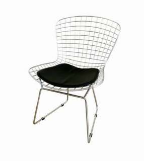 Bertoia Wire Side Chair Classic Silver Chrome Chair New  