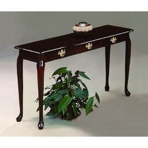 Cherry Traditional Sofa Table By Crown Mark Furniture  