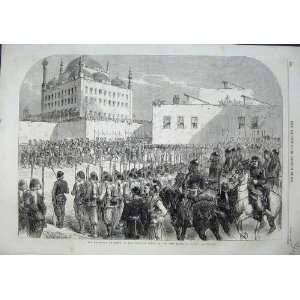  Cairo Sultan Envoy Pacha Egypt 1863 Horse Soldiers Men 