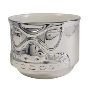  imm Living DC012 SIL Totem Cup, Set of 4, Silver Kitchen 