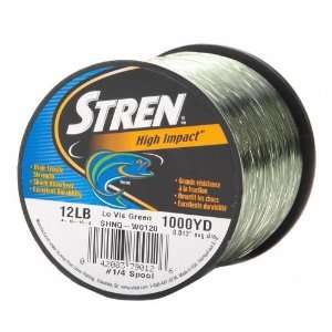  Stren High Impact 1/4 lb. Custom Spool Monofilament 