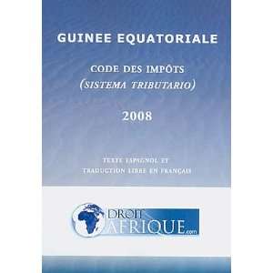   , code general des impots 2008 (9782353080304) Droit Afrique Books