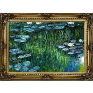  Nympheas Canvas Art by Claude Monet Impressionism   46 X 