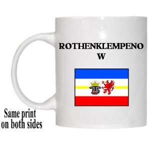 Mecklenburg Western Pomerania (Vorpommern)   ROTHENKLEMPENOW Mug