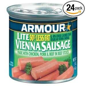 Armour Lite Vienna Sausages, 5 Ounce Grocery & Gourmet Food