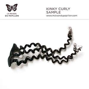 Malaysian Remy Kinky Curly Human Hair Weft SAMPLE  