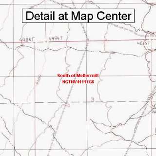   Map   South of McDermitt, Nevada (Folded/Waterproof) Sports