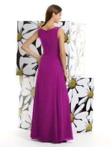 Alfred Sung406Maternity / Formal GownPersian plum14  