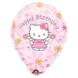  18 Hello Kitty Bday Floral Personalized Balloon Toys 