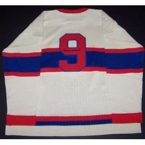  Maurice Richard Autographed Montreal Canadiens Vintage Rbk 