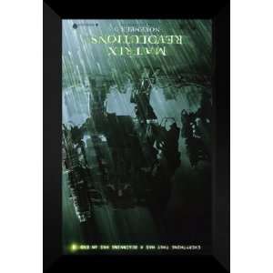  The Matrix Revolutions 27x40 FRAMED Movie Poster   D