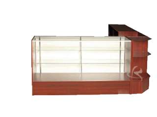 Glass Extra Vision Display Case Store Fixture KDCU S  