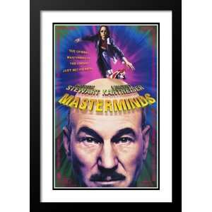  Masterminds 32x45 Framed and Double Matted Movie Poster 