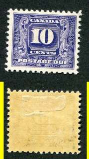 Mint Canada 10 Cent Postage Due #J10 (Lot #1976)  