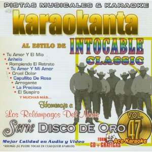 Karaokanta KAR 1747   Al Estilo de Intocable   Classic   Serie Disco 