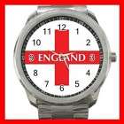 England Grunge Flag   Sport Metal Watch  CC1378  