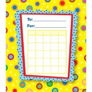  Dots on Yellow Inventive Chart Toys & Games