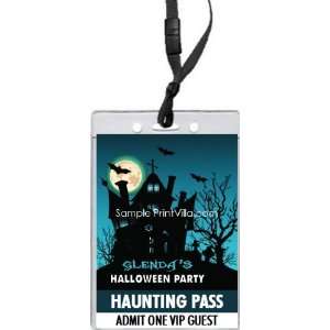   Haunted House 3 Halloween VIP Pass Invitation