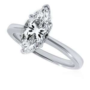  0.32 CT Marquise Diamond Engagement Ring D VVS2 684354221 