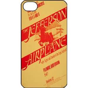  Jefferson Airplane iPhone 4 iPhone4 Black Designer Hard 