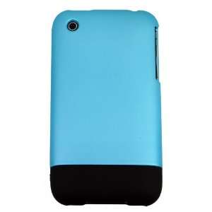 KingCase iPhone 3G & 3GS * Silky Smooth Rubberized Slider Case (Light 