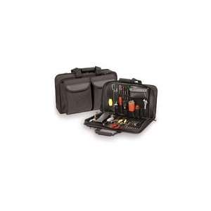 Field Engineers Double Zipper Tool/Attache Case, Holds up to 40 Tools 