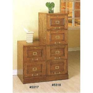  All new item 4 drawer oak filing cabinet with lock