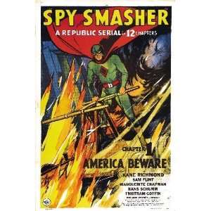  Spy Smasher Movie Poster 2ftx3ft