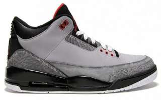 Nike Air Jordan 3 III Stealth Red Graphite Black Cement 2011 4 IV 10 X 