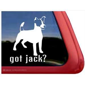 Got Jack? ~ Jack Russell Terrier Vinyl Window Auto Decal 