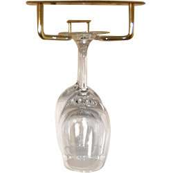 Glass Hanger Rack   Brass   24L   Holder   Bar 845033013463  