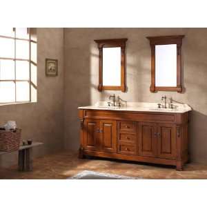   Options 72 Oak Double Sink Bathroom Vanity Solid Oak By James Martin
