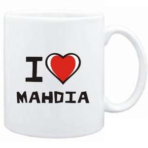  Mug White I love Mahdia  Cities