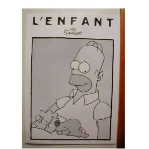  The Simpsons Poster Homer & Maggie LEnfant Everything 