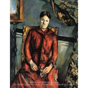  Madame Cezanne in the Yellow Chair